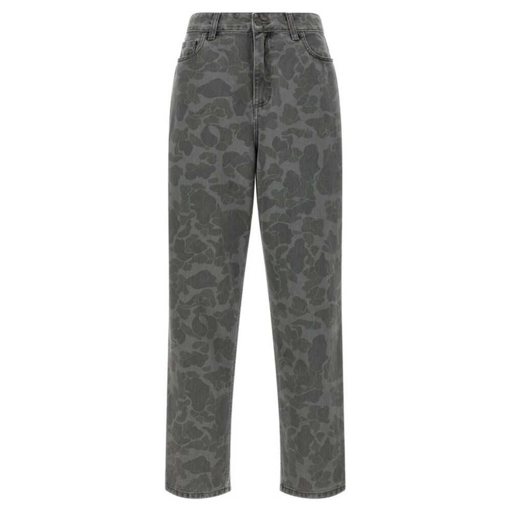 Carhartt Wip Gray Organic Cotton Tapered Women's Jeans